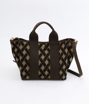 ジャカードテープ 2wayトート