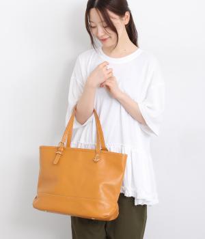 牛革アジャストハンドルA4トート(キャメル-ONESIZE)