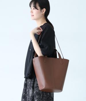 タテ型2wayバケツトート