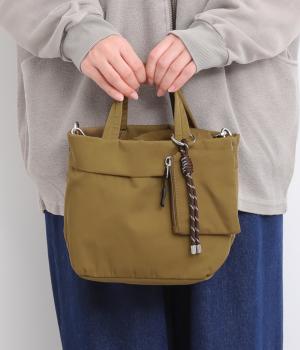 ミニトート2wayショルダー(ブラウン-F)