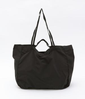 パッカブルナイロン2wayトート(ブラック-F)