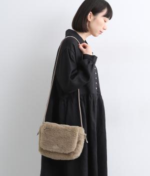 エコファーシンプルフラップショルダー