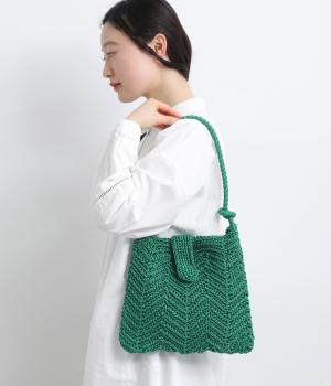 山波編みトート