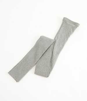 コットン 柔らかリブ レギンス