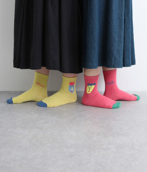 Hello&Wow　ショートソックス　2足組