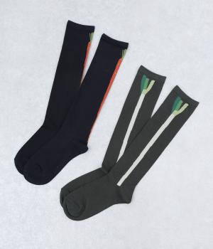 お野菜　ハイソックス2Ｐ