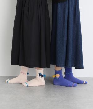 ポニーテール　ショートソックス2Ｐ