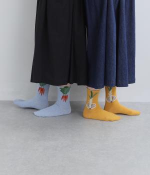 根菜 ショートソックス2Ｐ(カラー１-F)