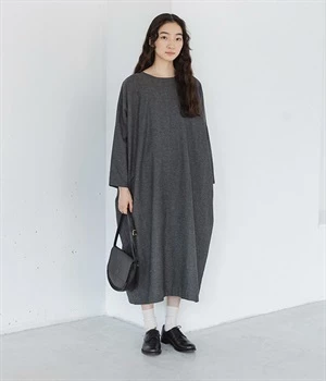 ヘリンボーン 2WAYコクーンワンピース