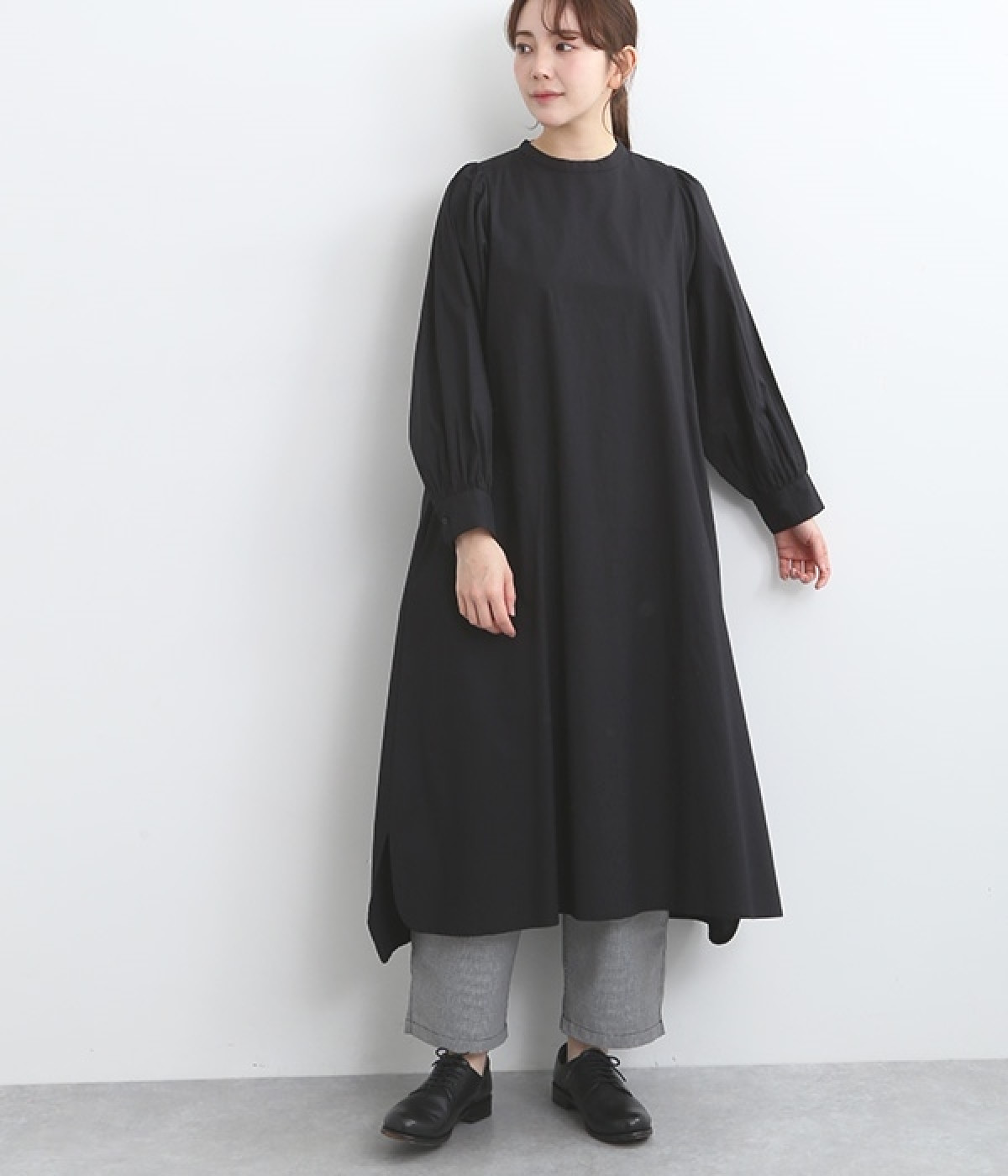 コットンタックスリーブワンピース（m.n）の商品詳細