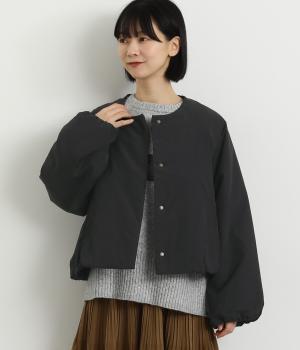 中綿ショートコート(ブラック-F)