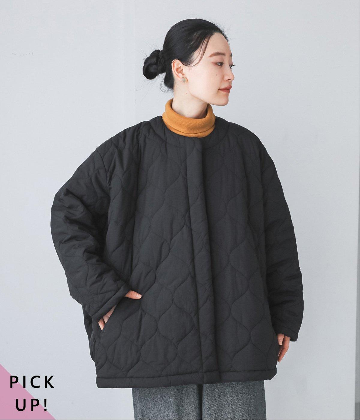 ワイドキルティングジャケット（m.n）の商品詳細