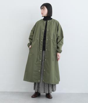 コットンナイロンライトガスコート
