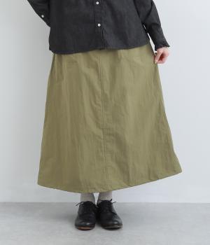 コットンナイロン2wayスカート