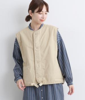 コットンナイロンリバーシブルミリタリーベスト