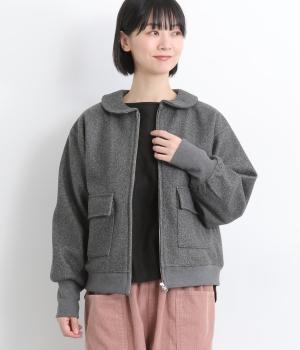 圧縮ジャージーポケットZIPブルゾン