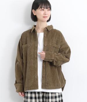 太コール天シャツジャケット