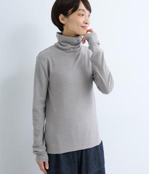 ライトリブ起毛タートル