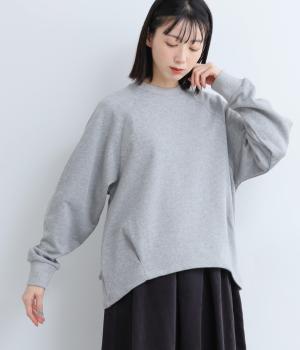 裾タックバルーンプルオーバー