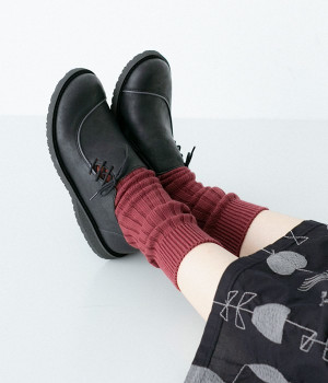 リーフ　サイドゴムレースシューズ