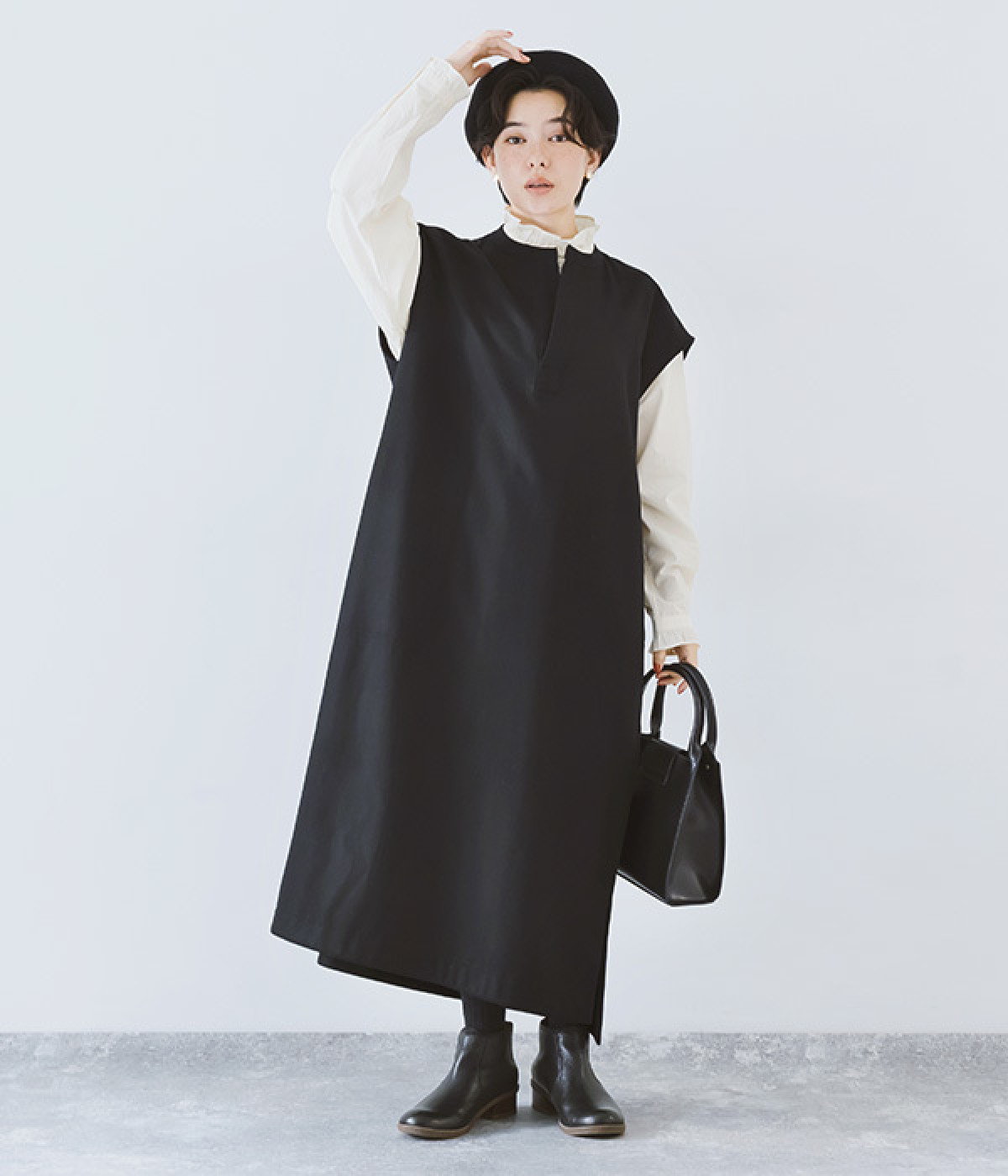 オーバーシャツドレス（LE GLAZIK）の商品詳細