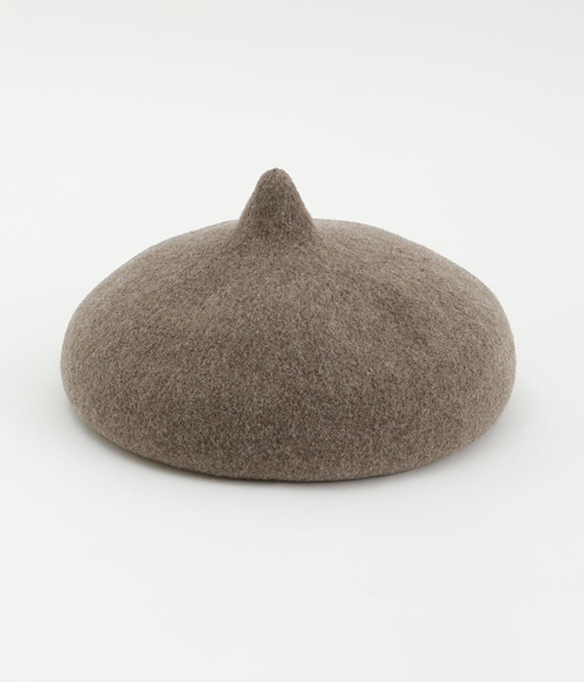 とんがりベレー帽(モカ-ONESIZE)