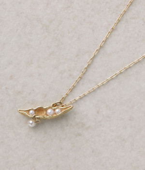 プチさやえんどうネックレス