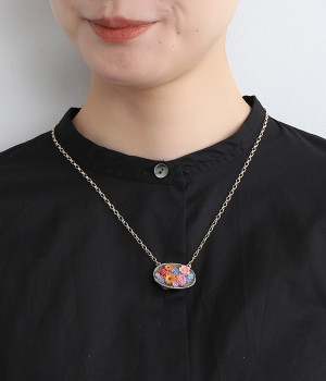 花手水　ネックレス(カラー1-ONESIZE)