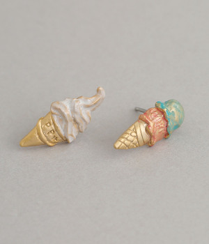 どっちのアイス　ピアス(カラー1-ONESIZE)