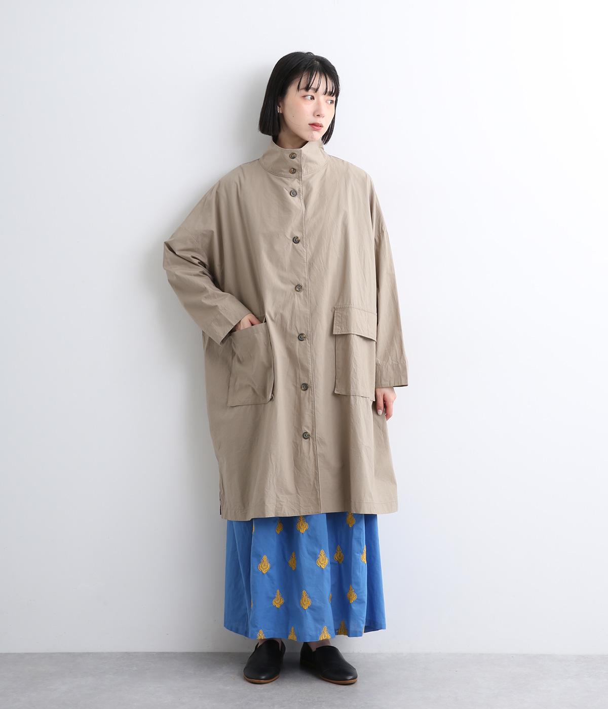 タイプライターワイドスタンドコート(モカ-ONESIZE)