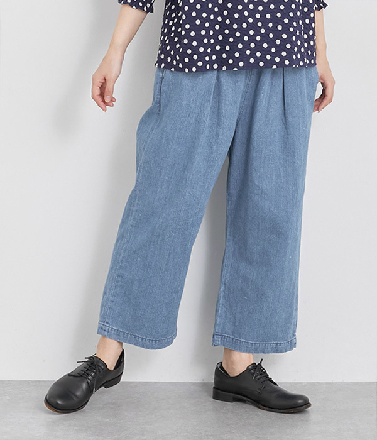 LGB ルグランブルー　コットン　リネン　クロップドパンツ LGB ルグランブルー コットン リネン クロップドパンツ あなたに