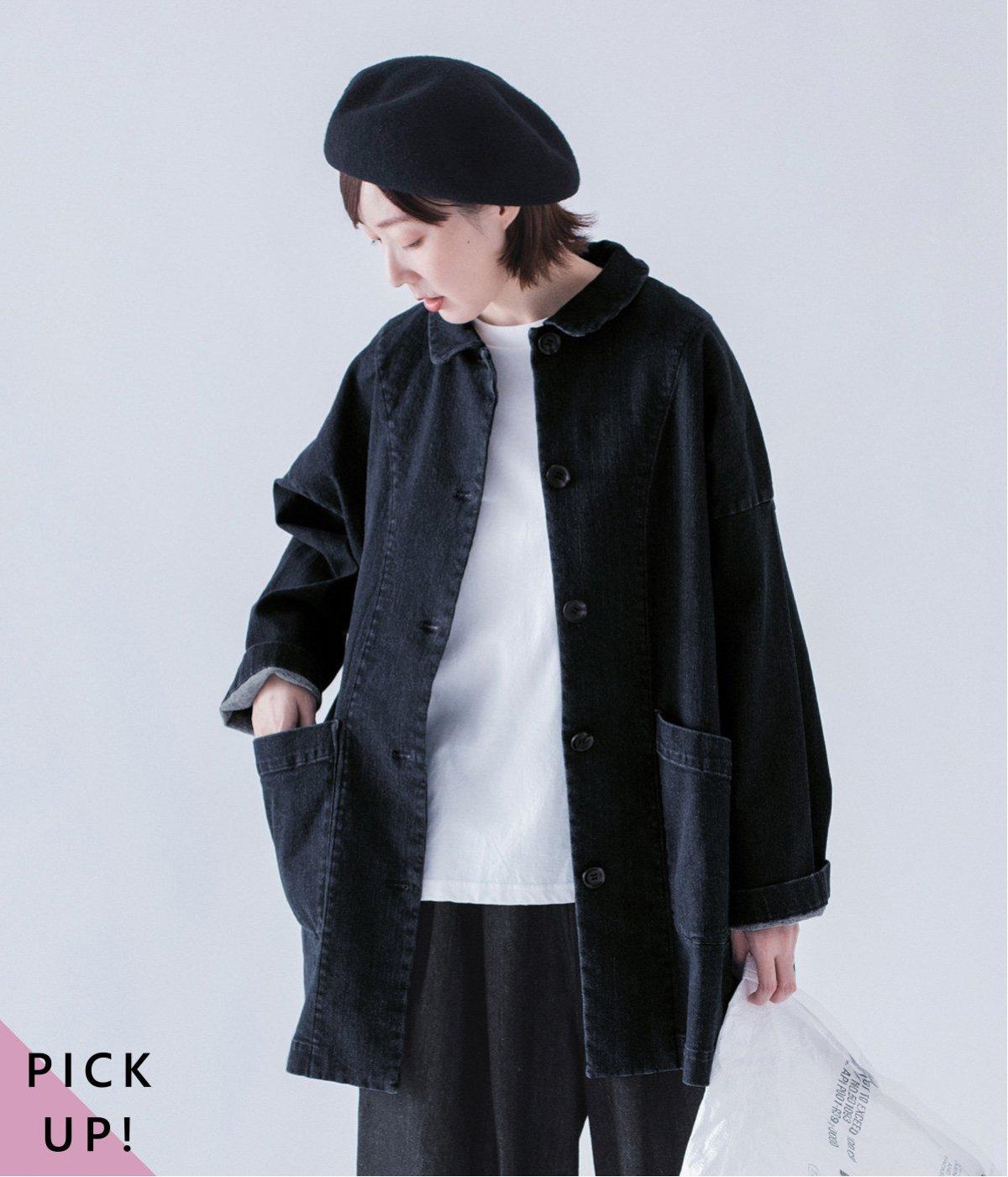 丸襟カバーオール（&yarn）の商品詳細