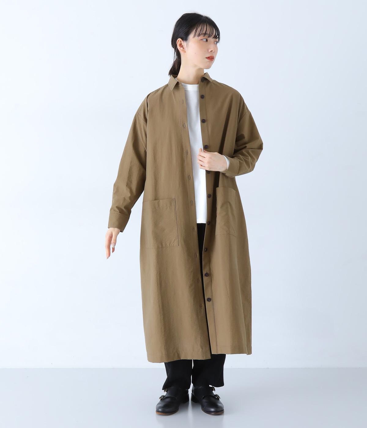 タイプライターコートワンピース（&yarn）の商品詳細