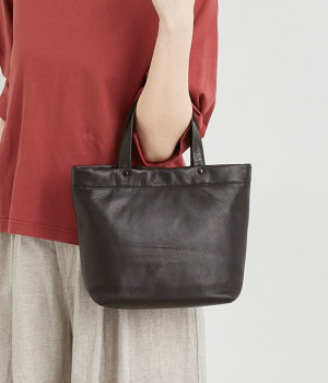 ガーメントレザー　ミニトート