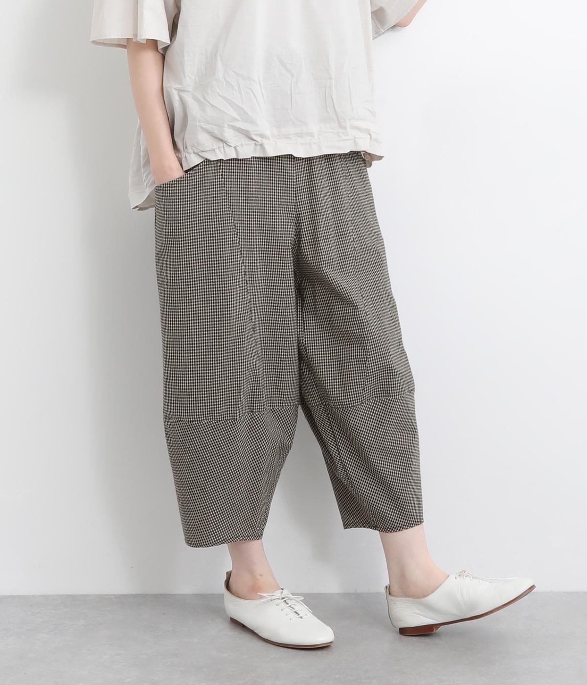 コットン チェックゆるパンツ（COLORK）の商品詳細