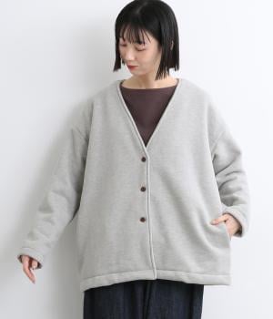 裏起毛Ｖネックジャケット