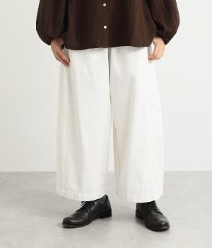 ユーズドツイルダンプAラインワイドパンツ