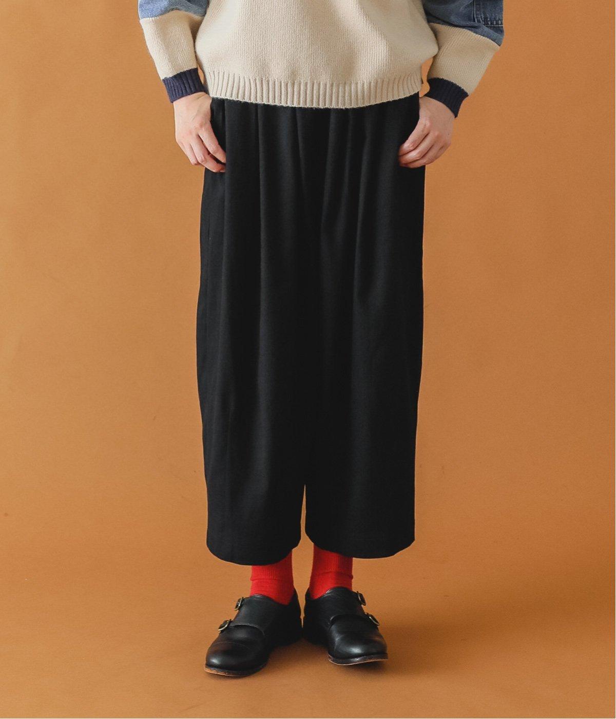 ツイルストレッチバルーンパンツ(ブラック-F)