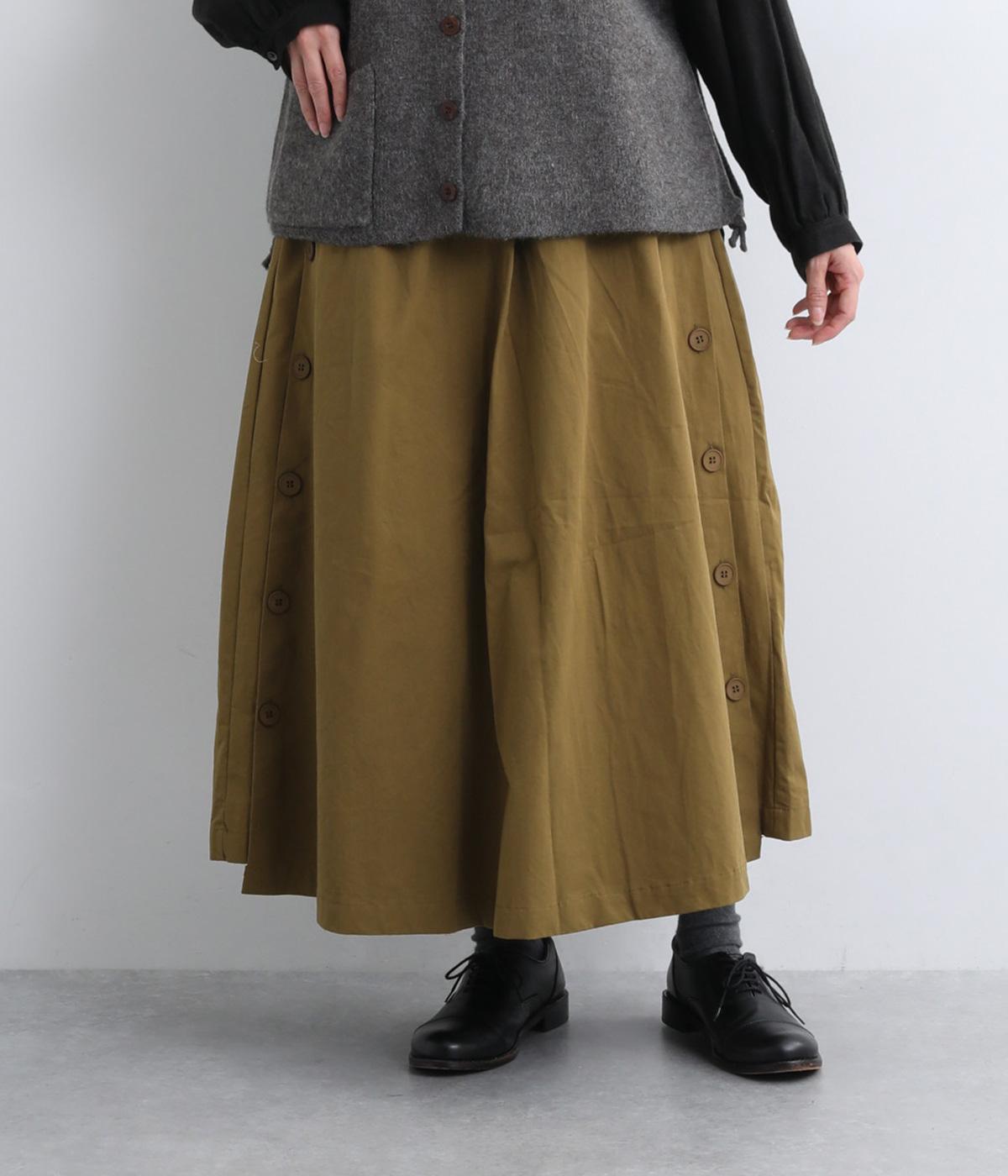 ダンプ2枚風パンツ(ブラウンカーキ-F)