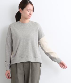 コットンガーゼ裏毛バイカラートレーラー