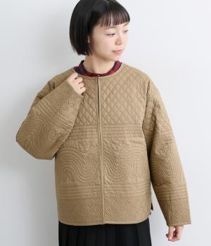 コットンキルティングジャケット