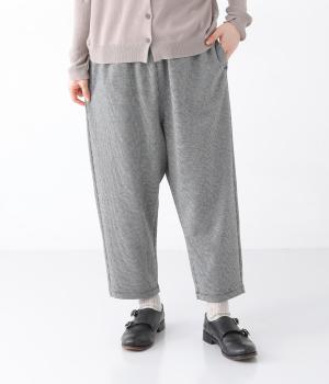 ダブルジャカードコクーンパンツ