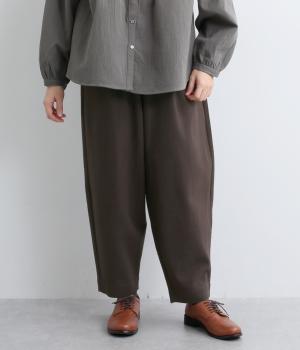 バレルパンツ(カーキブラウン-F)