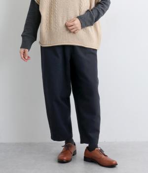 コットン起毛バルーンパンツ(ネイビー-F)