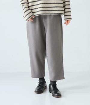 圧縮ポンチ　ウエストゴムサルエルパンツ(グレー-F)