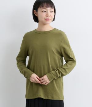 ソフトタッチ接結天竺ラウンドネックTシャツ