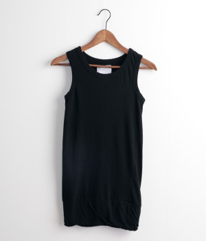 ラフィーガーゼタンクトップ(ブラック-ONESIZE)