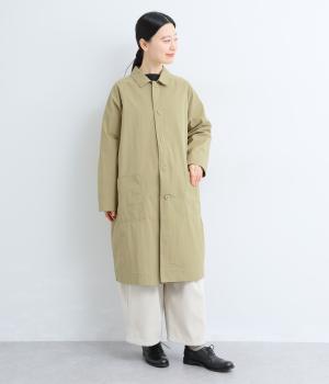 ステンカラーロングコート