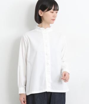 フリルブラウス