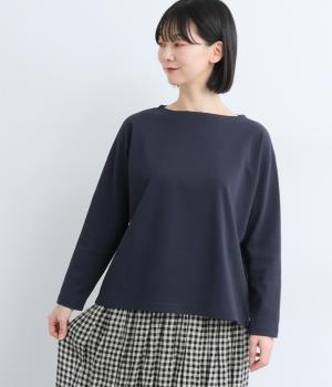 ボートネックプルオーバー